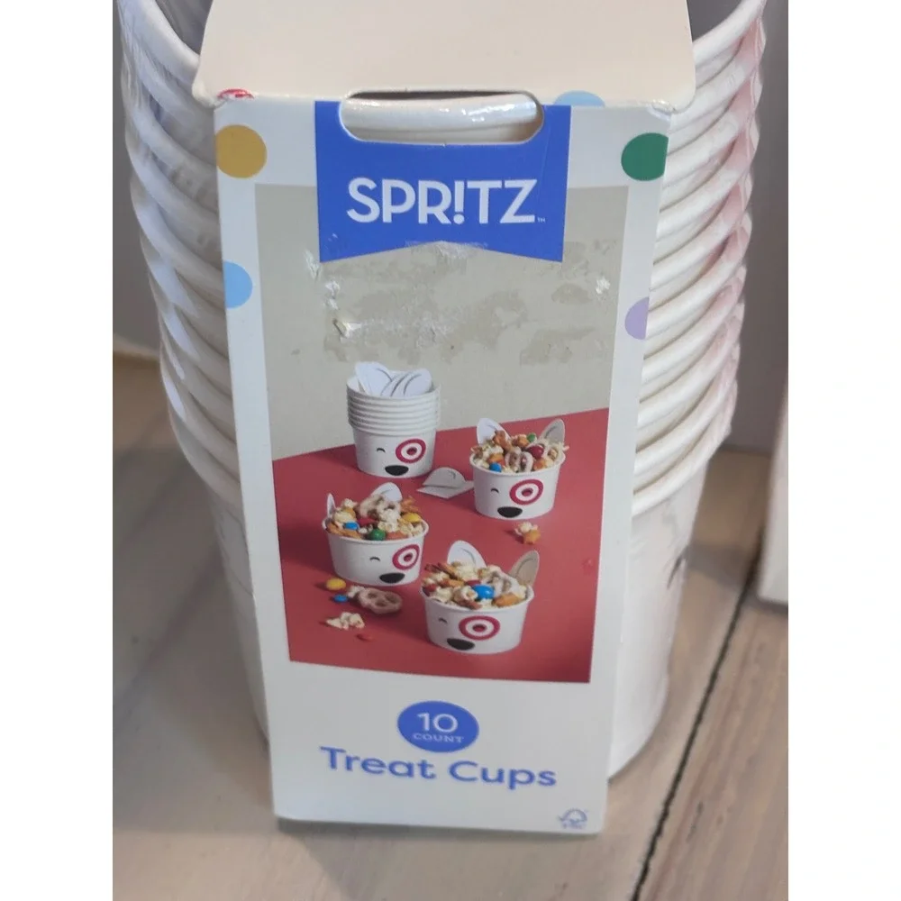 Spritz Target Bullseye Dog Party Supplies Bundle Plates Napkins Cups Balloon